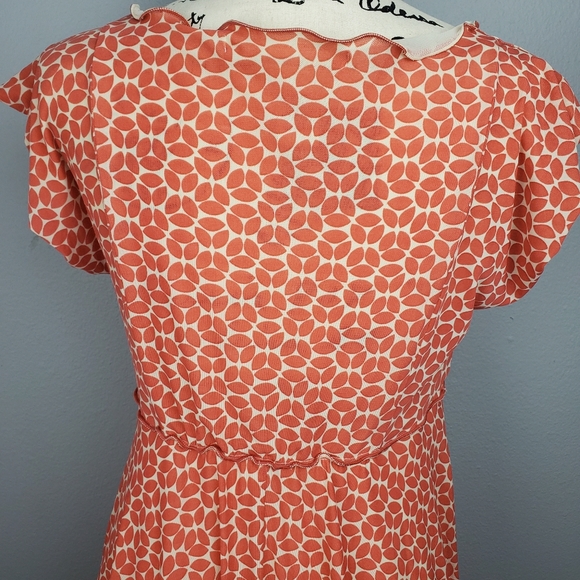 Max Studio orange print dress, medium - Picture 6 of 11
